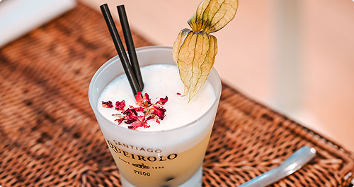 Pisco Sour, cocktail argentin servi au Cafetin de Buenos Aires